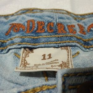 Light blue Decree Jeans, size 11